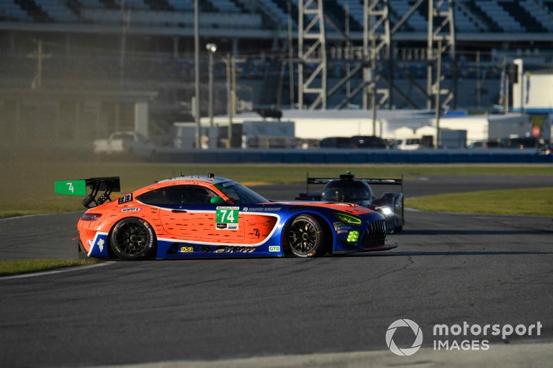 Dreher: #74 Riley Motorsports Mercedes-AMG GT3, GTD: Lawson Aschenbach, Ben Keating, Gar Robinson, Felipe Fraga