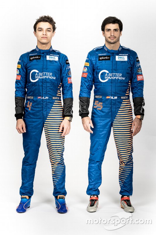 Carlos Sainz Jr., McLaren, Lando Norris, McLaren