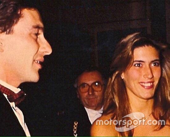 Ayrton Senna e Adriane Yamin