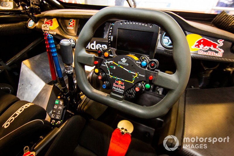 Jamie Whincup, Triple Eight Race Engineering Holden cockpit