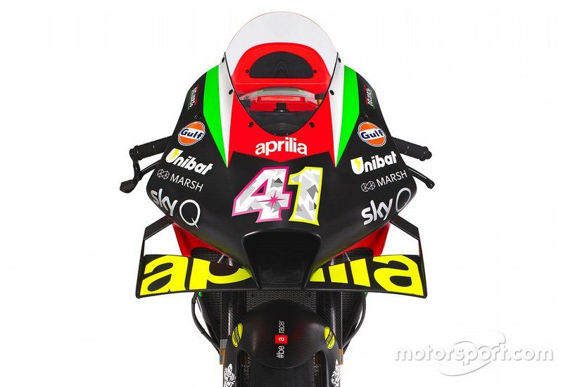 Moto de Aprilia Racing Team Gresini 
