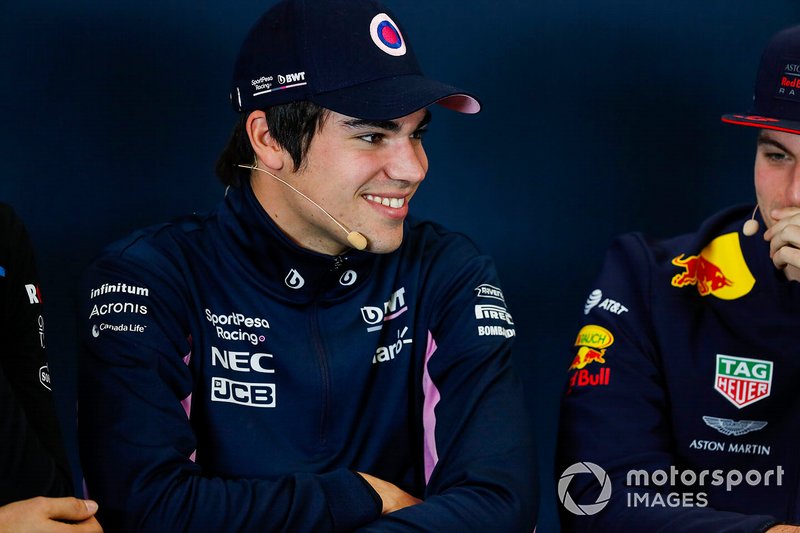 Press conference, Lance Stroll, Racing Point