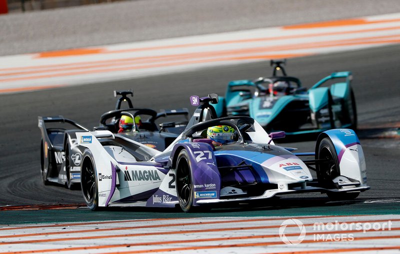 Alexander Sims, BMW I Andretti Motorsports, BMW iFE.20 Oliver Rowland, Nissan e.Dams, Nissan IMO2, Mitch Evans, Panasonic Jaguar Racing, Jaguar I-Type 4 