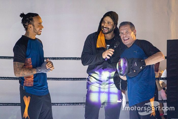 Lewis Hamilton, Mercedes y Julio César Chávez, excampeón mundial de boxeo