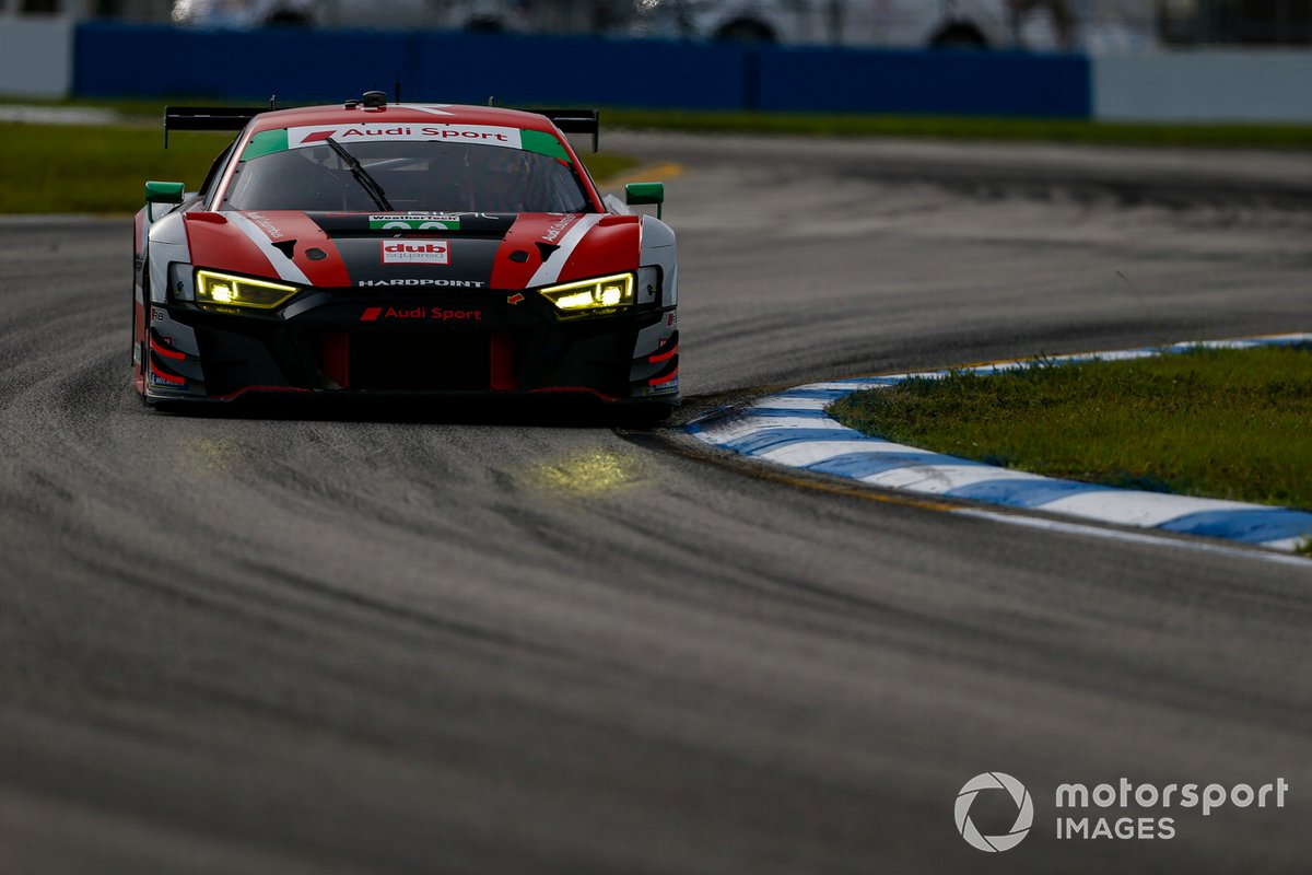 #30 Team Hardpoint Audi R8 LMS GT3, GTD: Rob Ferriol, Spencer Pumpelly
