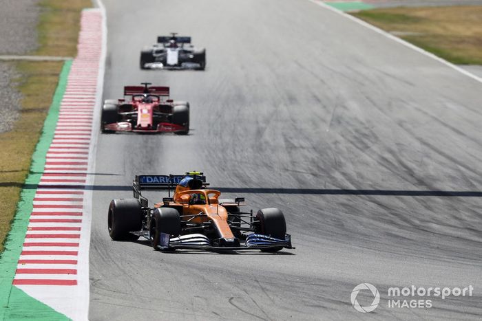 Lando Norris, McLaren MCL35 