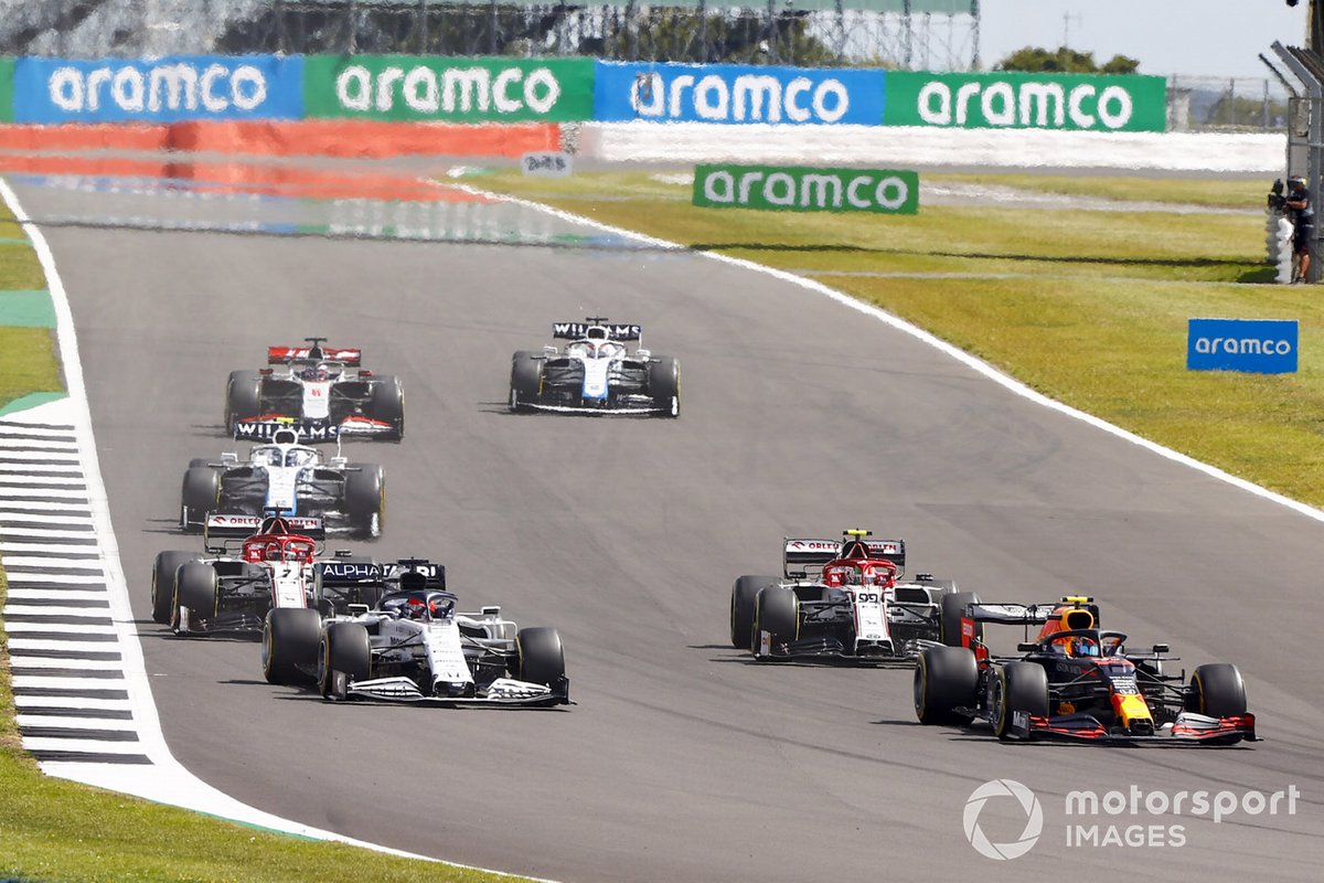Alex Albon, Red Bull Racing RB16, Daniil Kvyat, AlphaTauri AT01, Antonio Giovinazzi, Alfa Romeo Racing C39
