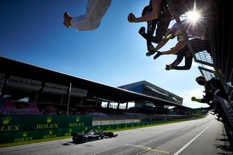 Yarış galibi Valtteri Bottas, Mercedes AMG F1