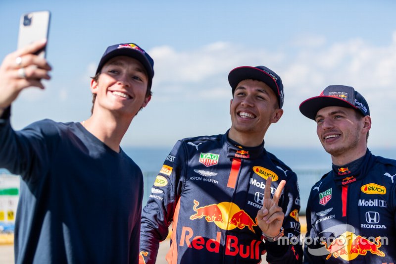 Max Verstappen e Alex Albon, Red Bull Racing