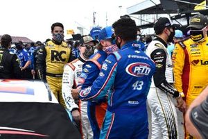 Darrell Wallace Jr., Richard Petty Motorsports, Chevrolet Camaro Victory Junction and Ricky Stenhouse Jr., JTG Daugherty Racing, Chevrolet Camaro NOS Energy Drink