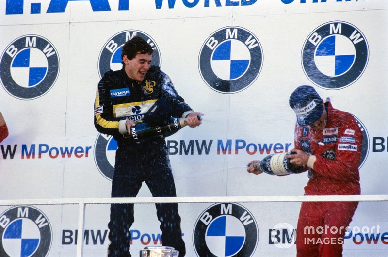 Ayrton Senna, Lotus, Nigel Mansell, Williams