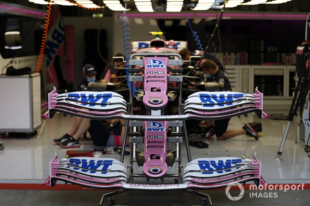 Front wing of Racing Point RP20