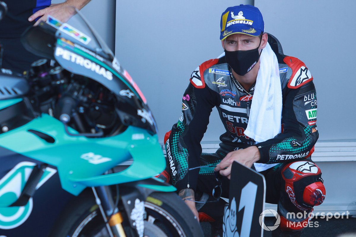 Ganador de la pole Fabio Quartararo, Petronas Yamaha SRT