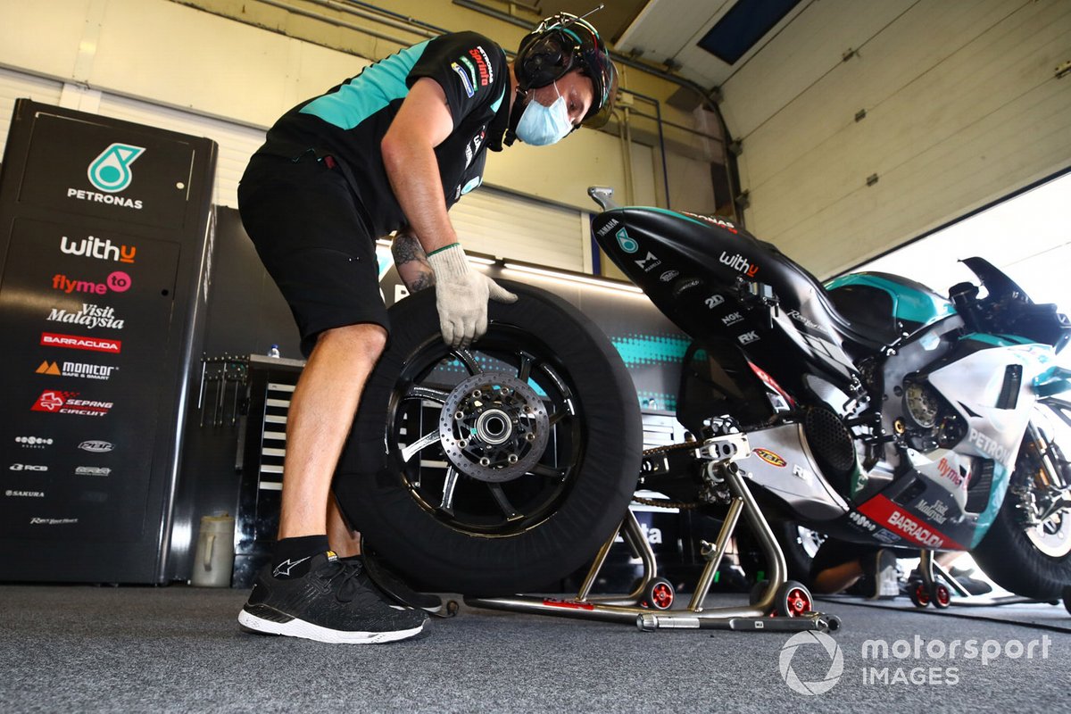 Franco Morbidelli, Petronas Yamaha SRT's garage