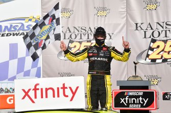 Race Winner Brandon Jones, Joe Gibbs Racing, Toyota Supra