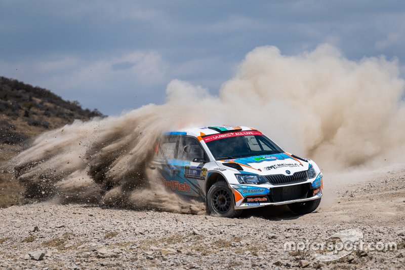 Barry McKenna, James Fulton, Skoda Fabia R5, Rally Mexico, WRC 3