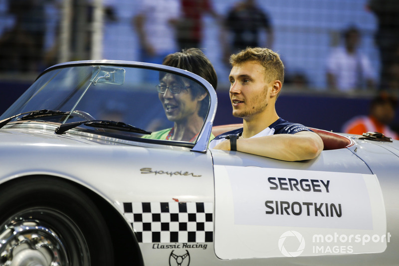 Versenyzői parádé Szingapúrból - F1 2018