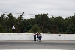 Unfallstelle von Robert Wickens in Pocono