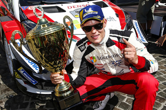 Yarış galibi Ott Tanak, Toyota Yaris WRC, Toyota Gazoo Racing