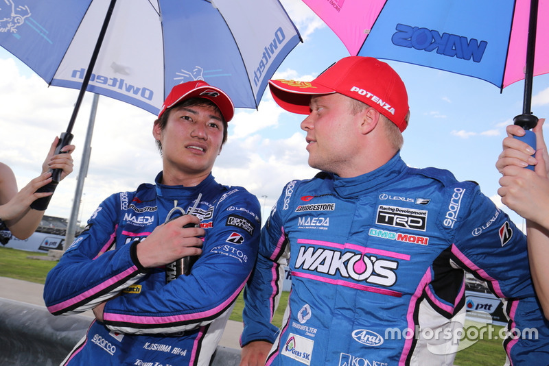 Kazuya Oshima dan Felix Rosenqvist(#6 WAKO'S 4CR LC500)