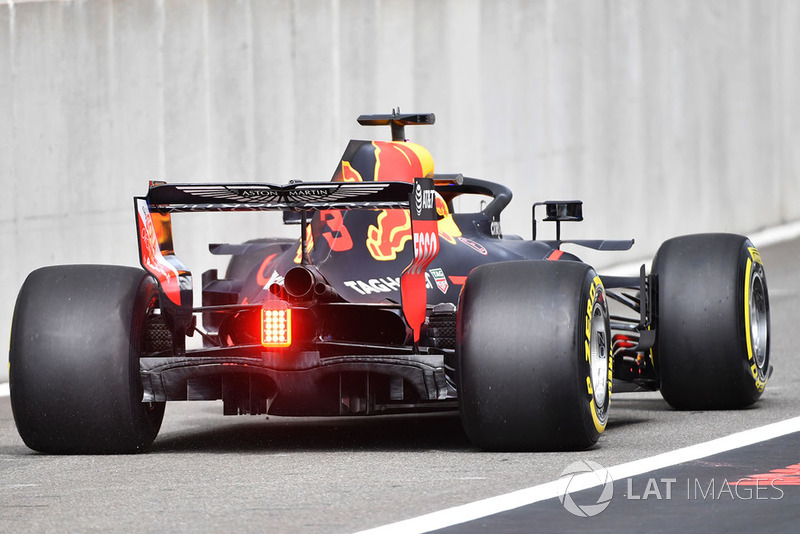 Заднее крыло Red Bull RB14