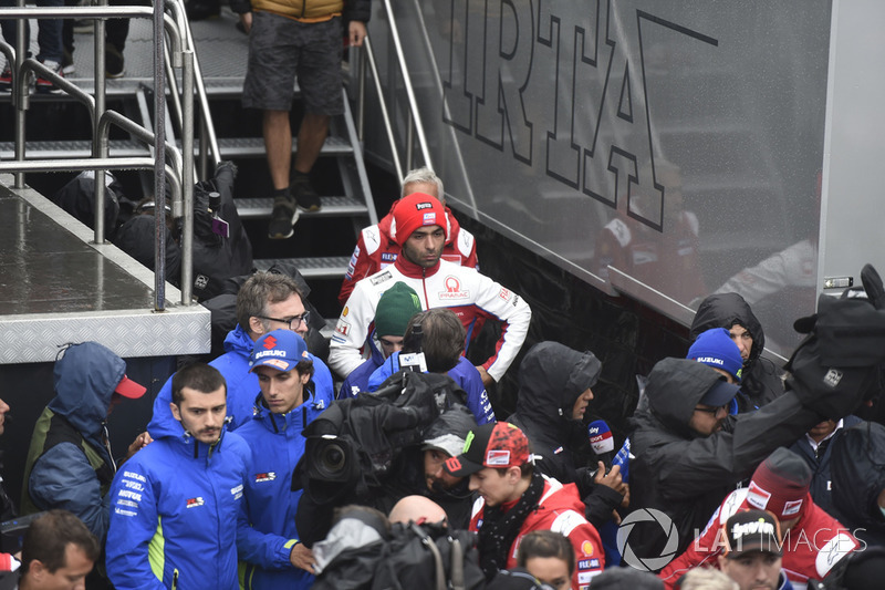 Даніло Петруччі, Pramac Racing, після засідання Комісії з безпеки