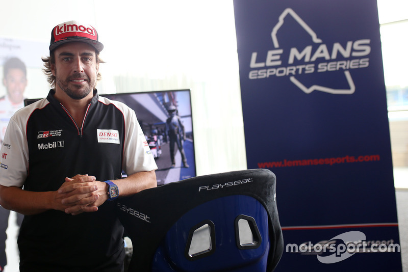 Le Mans eSports presentation with Fernando Alonso