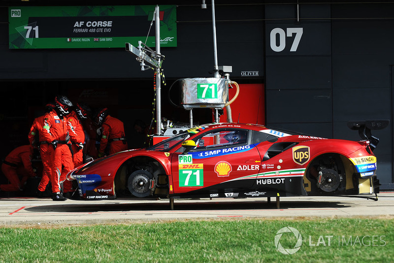 #71 AF Corse Ferrari 488 GTE EVO: Davide Rigon, Sam Bird, Miguel Molina 