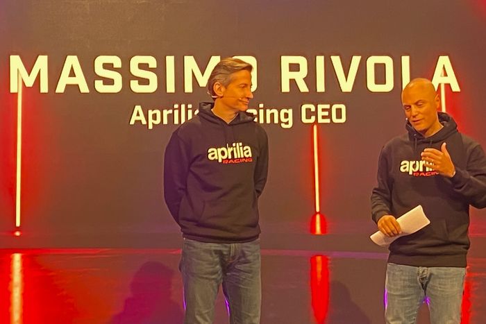 Massimo Rivola, CEO de Aprilia Racing
