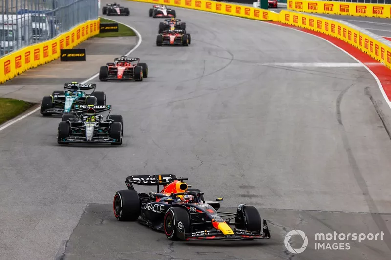 Max Verstappen, Red Bull Racing RB19, Lewis Hamilton, Mercedes F1 W14, Fernando Alonso, Aston Martin AMR23, Charles Leclerc, Ferrari SF-23