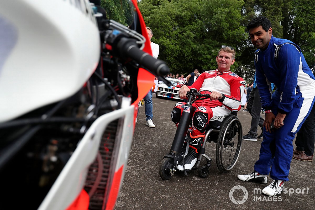 Wayne Rainey et Karun Chandhok