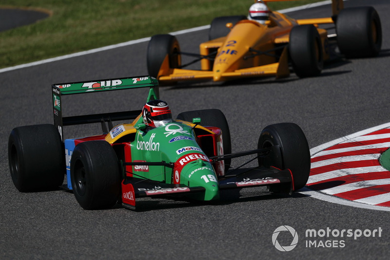 Агури Сузуки, Benetton B188 Ford, демонстрационные заезды Legends F1 30th Anniversary