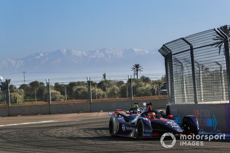 Robin Frijns, Envision Virgin Racing, Audi e-tron FE05, Sam Bird, Envision Virgin Racing, Audi e-tron FE05
