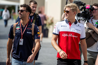 Daniel Ricciardo, Red Bull Racing en Marcus Ericsson, Sauber