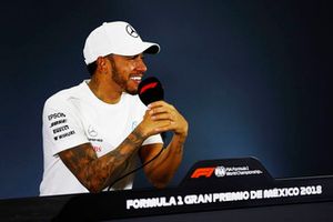 Lewis Hamilton, Mercedes AMG F1, en conférence de presse