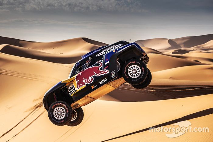 Carlos Sainz, Lucas Cruz, MINI John Cooper Works Buggy, X-raid MINI JCW Team