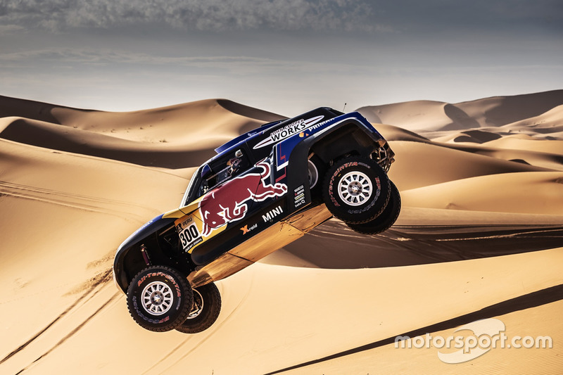 Carlos Sainz, Lucas Cruz, MINI John Cooper Works Buggy, X-raid MINI JCW Team
