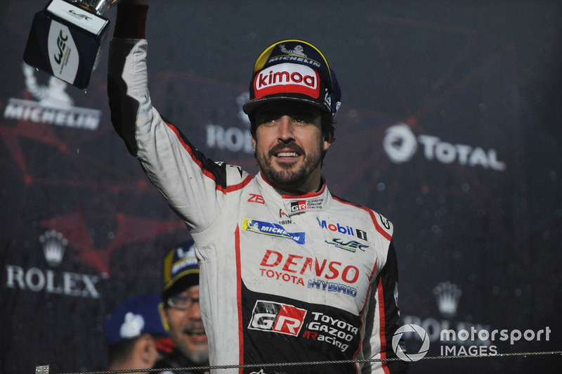 #8 Toyota Gazoo Racing Toyota TS050: Sébastien Buemi, Kazuki Nakajima, Fernando Alonso