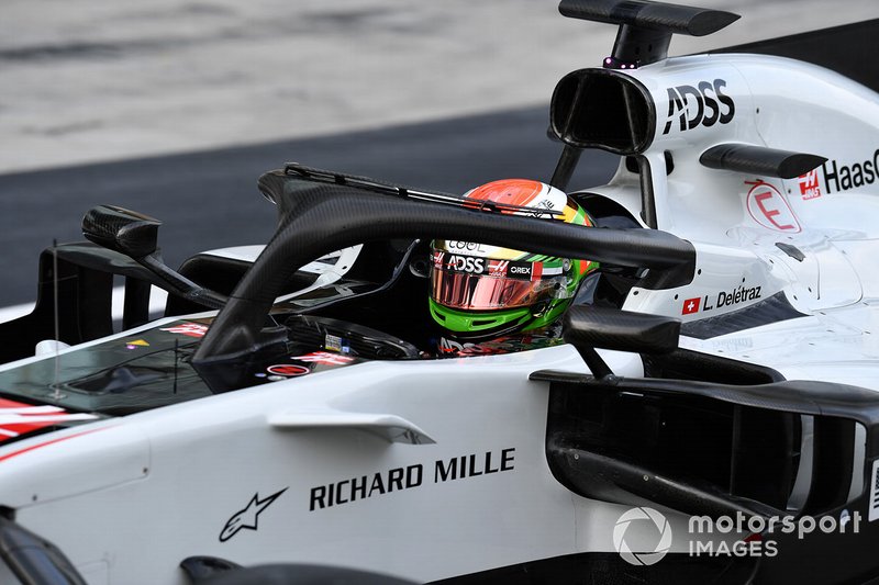 Louis Deletraz, Haas F1 Team VF-18
