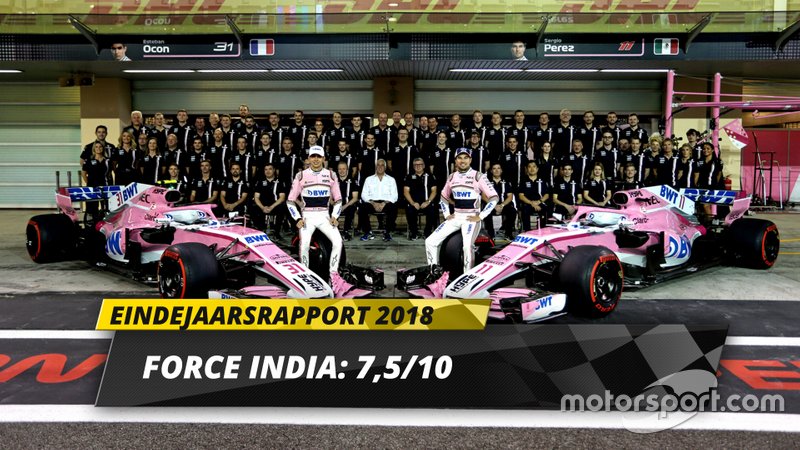 Eindrapport 2018: Racing Point Force India