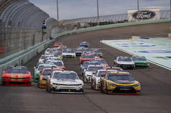 John Hunter Nemechek, Chip Ganassi Racing, Chevrolet Camaro Fire Alarm Services, Inc., Christopher Bell, Joe Gibbs Racing, Toyota Camry GameStop Transformers