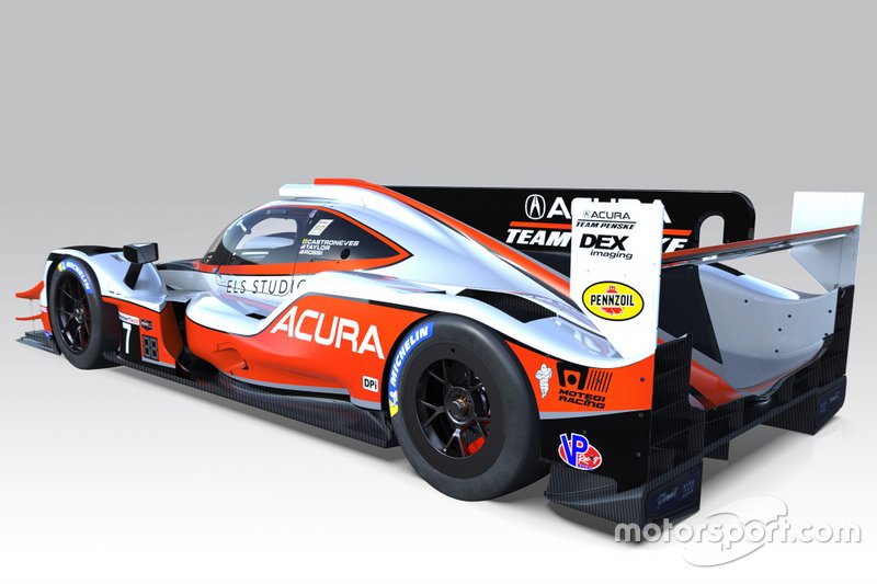 Decoración Acura Team Penske 