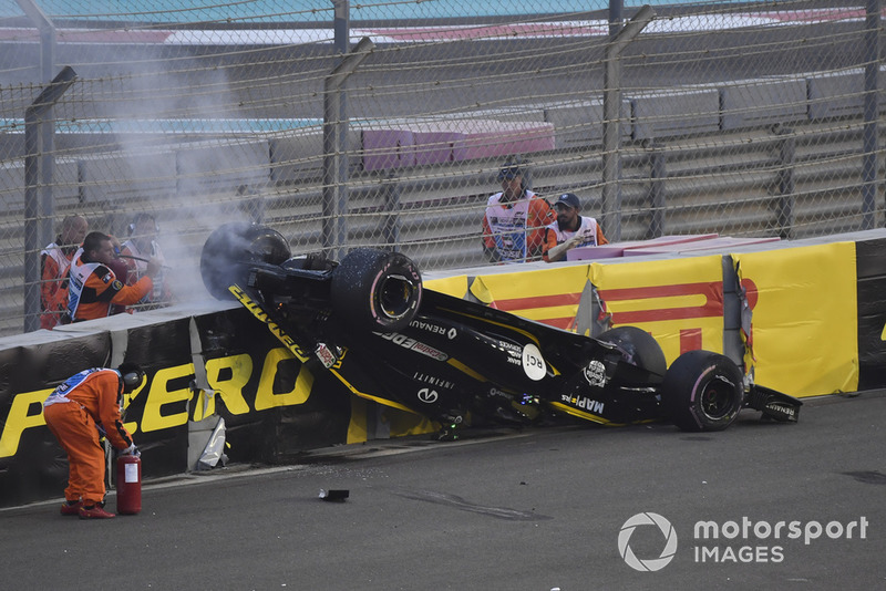 GP Abu Dhabi - Nico Hülkenberg/Romain Grosjean (balapan)