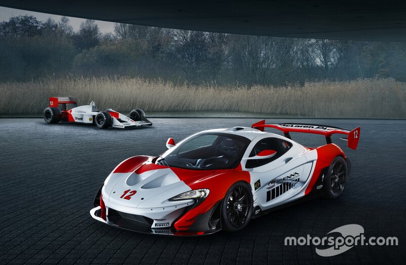 McLaren P1 GTR в честь Айртона Сенны
