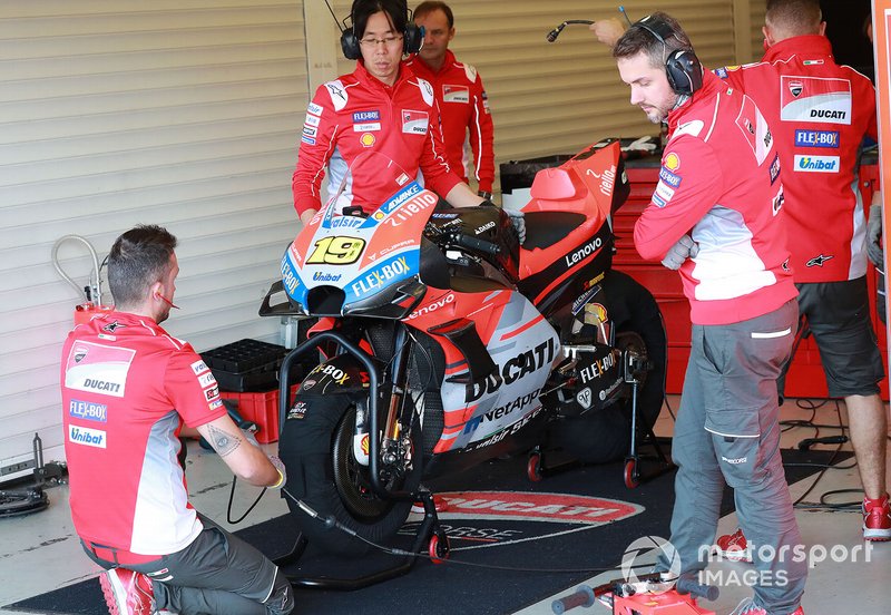 Le moto di Alvaro Bautista, Ducati Test Team