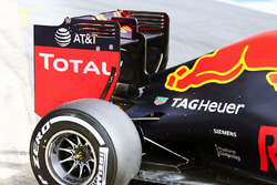 L'aileron arrière de Daniel Ricciardo, Red Bull Racing RB12