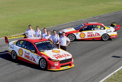 Tim Cindric, Ryan Story, Max Lane (Shell Lubricants Marketing Manager), Liza Shaw, Shell Viva Energy