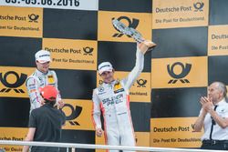 Podium, Robert Wickens Mercedes-AMG Team HWA, Mercedes-AMG C63 DTM