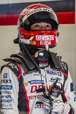 #5 Toyota Racing Toyota TS050 Hybrid: Kazuki Nakajima ready for a last stint