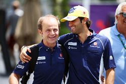 Felipe Nasr, Sauber F1 Team with Joseph Leberer, Sauber Physio